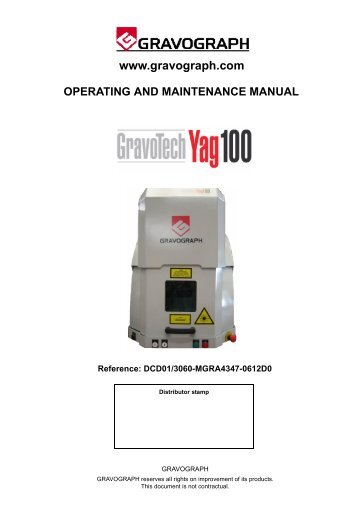 Gravograph Collet Manual Gravograph Collet Manual
