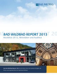 BAD WILDBAD REPORT 2013