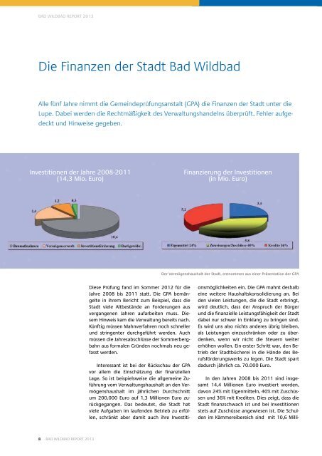 BAD WILDBAD REPORT 2013