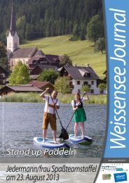 Journal 09/13 - Weissensee