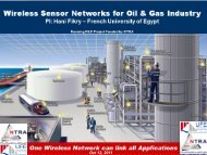 Wireless Sensor Networks in Oil and Gas Industry