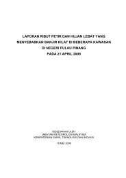 laporan ribut petir dan hujan lebat yang menyebabkan banjir kilat di ...