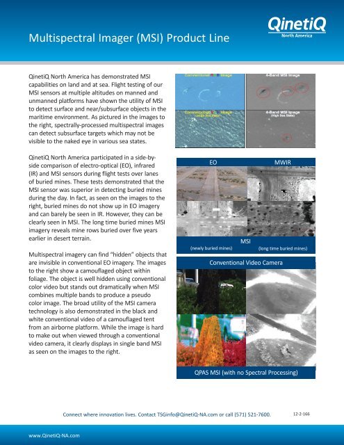 12-2-166 Multispectral Image Product Line Data Sheet.indd