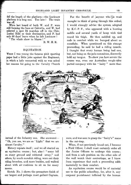 HLI Chronicle 1909 - The Royal Highland Fusiliers