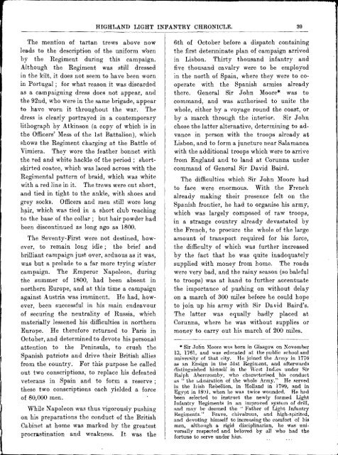 HLI Chronicle 1909 - The Royal Highland Fusiliers