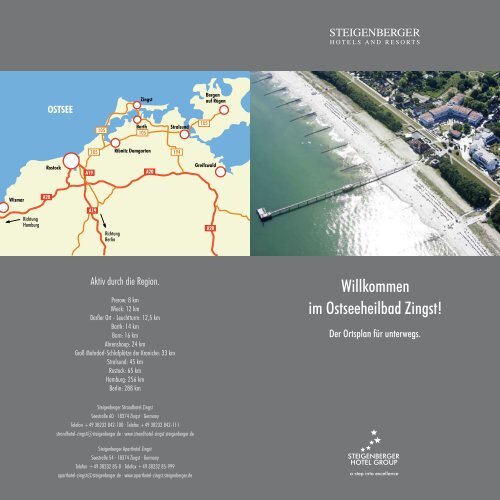 Ortsplan Zingst - Steigenberger  Hotels and Resorts