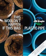 Plastic vs. Iron brochure - JM Eagle