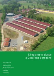 Fact Sheet - EnviTec Biogas Italia