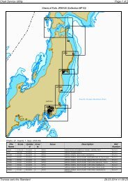 Chart Service Utility Page 1 of 2 Transas sets the Standard ... - ISY