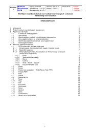 Richtlijnen materiaal voor Medische Microbiologisch onderzoek - Olvg