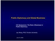 Public Diplomacy and Global Business - Corporate Communication ...