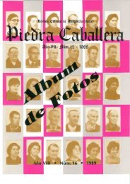Piedra Caballera. Revista cultural de MingorrÃ­a - Junta de Castilla y ...
