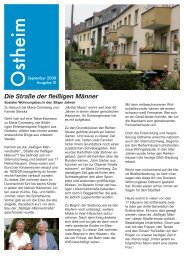 Ausgabe III - Ostheim-neubrueck.de