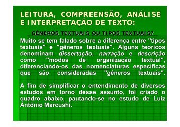 Interpretação de Texto