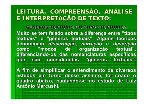 Interpretação de Texto