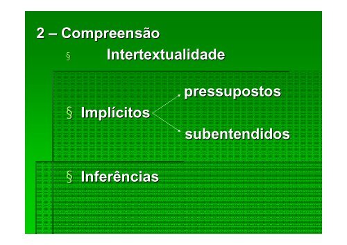 Interpretação de Texto