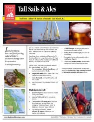 Tall Sails & Ales - Maple Leaf Adventures