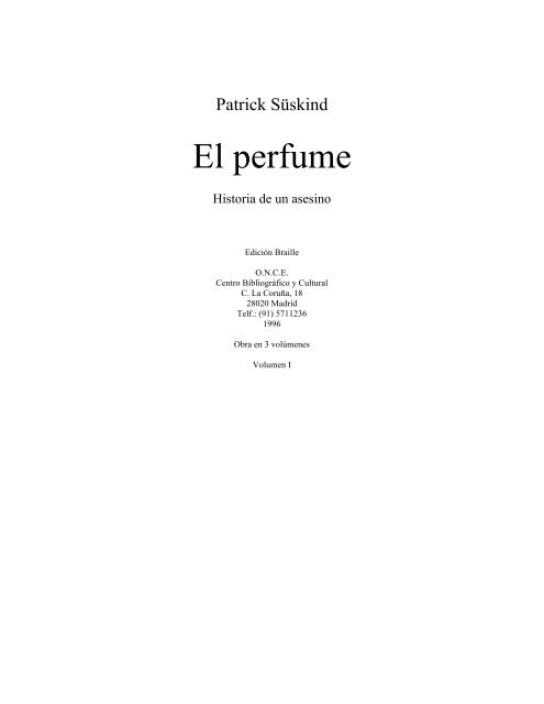 Patrick Süskind - El perfume