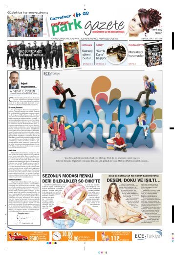 EylÃ¼l 2012 gazetemizi okumak iÃ§in tÄ±klayÄ±nÄ±z - CarrefourSA Maltepe ...