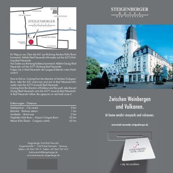 Hotelprospekt - Steigenberger Hotels and Resorts