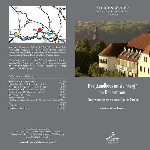 Hotelprospekt - Steigenberger Hotels and Resorts