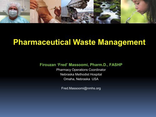 Pharmaceutical Waste Management - The Pyxis ® Insider newsletter