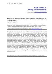 A review on phytoremediation of heavy metals and utilisation of it s ...