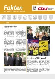 Herzlichen GlÃ¼ckwunsch Liebe DelbrÃ¼cker - CDU DelbrÃ¼ck