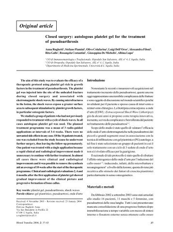 Original article - Blood Transfusion