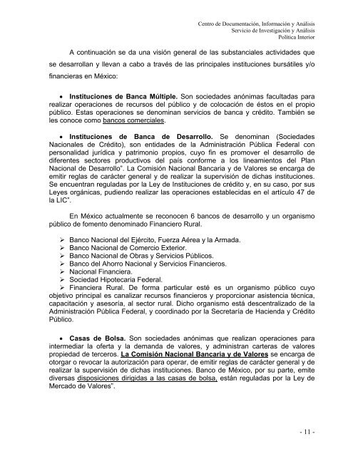 DERECHO FINANCIERO MEXICANO - Acceso al sistema