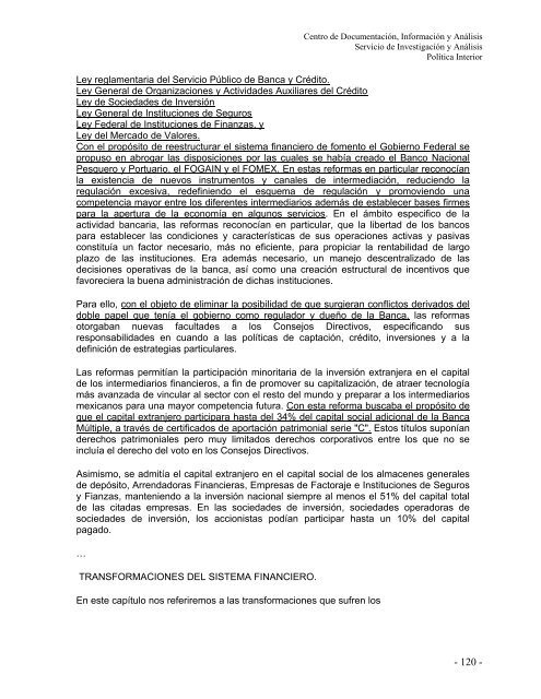 DERECHO FINANCIERO MEXICANO - Acceso al sistema