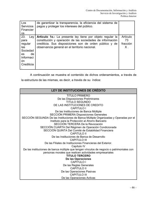 DERECHO FINANCIERO MEXICANO - Acceso al sistema