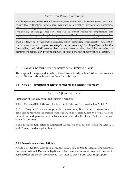 roadmaps to reforming the un drug conventions - Beckley Foundation