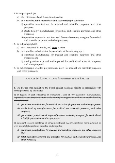 roadmaps to reforming the un drug conventions - Beckley Foundation