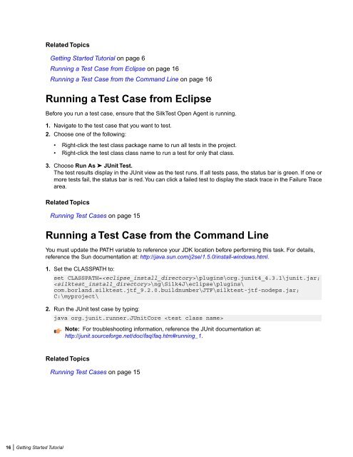 Creating a Test Case for the Getting Started Tutorial - Borland ...