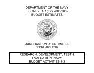 Research & Development, Navy - DON FM&C Website - U.S. Navy