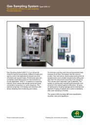 Gas Sampling System Type OGS 3.1 - Autronica Fire and Security