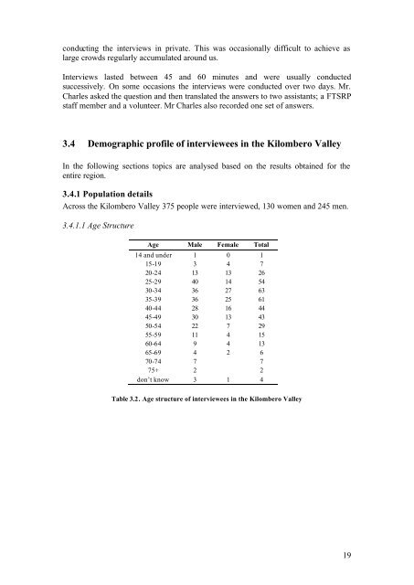 Frontier Tanzania Environmental Research - Frontier-publications ...