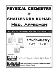Stoichiometry - Shailendra Kumar Chemistry