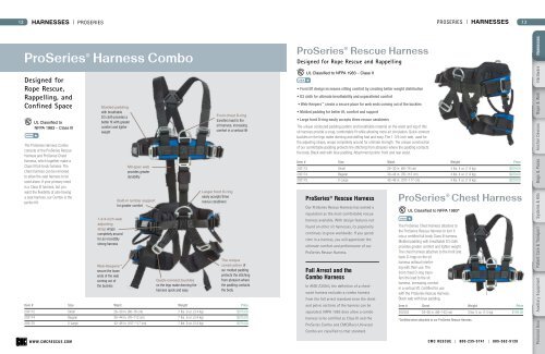 equipment for rescue and work at height - Rescue Response Gear