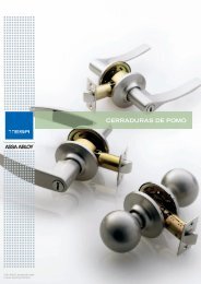 Cerradura inteligente TESA ASSA ABLOY con cilindro incluido 35X35 MM