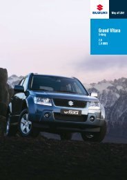 Suzuki Grand Vitara 5-TÃ¼rer Prospekt - Auto Havelka