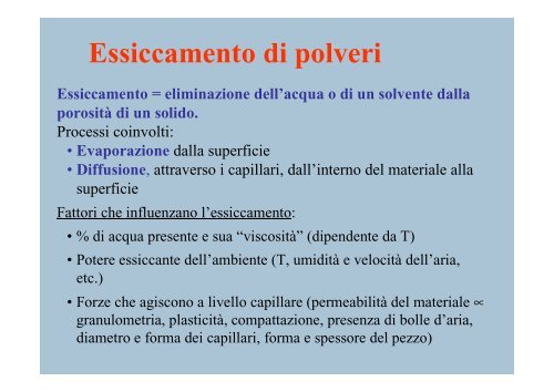 introduzione alla catalisi eterogenea - Chimica Industriale