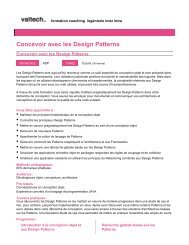 Concevoir avec les Design Patterns - Valtech Training