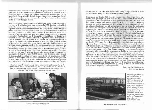 Nieuwsbrief 2005-03 - Historische Vereniging Capelle aan den IJssel