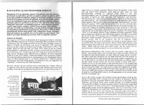 Nieuwsbrief 2005-03 - Historische Vereniging Capelle aan den IJssel