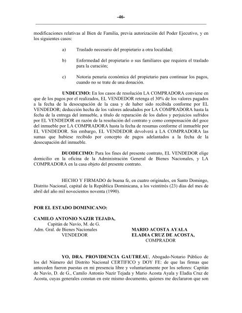 GACETA OFICIAL - CÃ¡mara de Diputados