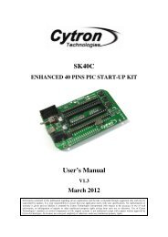 SK40C User's Manual - Cytron Technologies