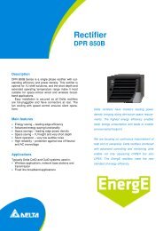 DPR 850 - DELTA Power Solutions