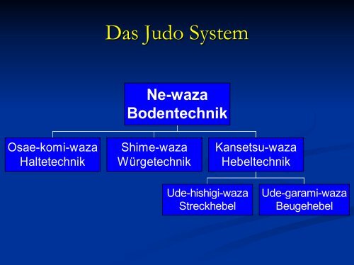 Theorie und Praxis des Judo - Universität Flensburg